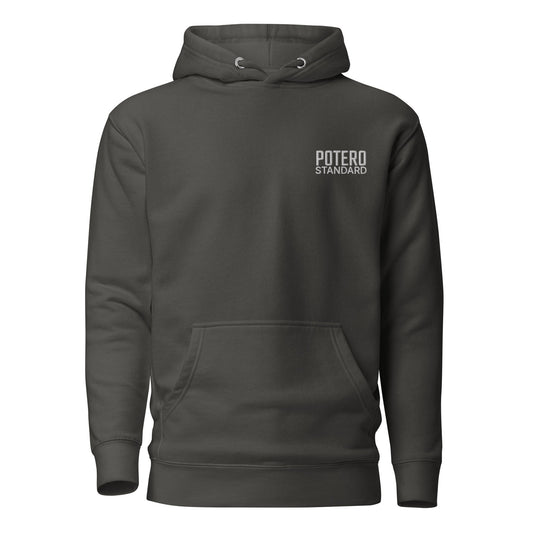 Potero Standard Panssarintorjuntapyhimys huppari, vintage black edestä