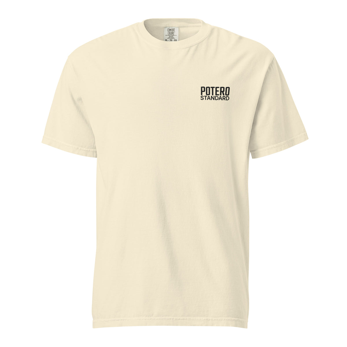 Potero Standard Kenttälapio T-paita, ivory edestä