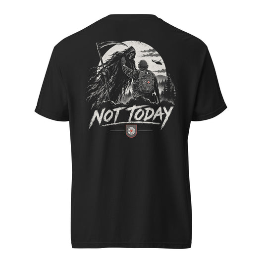 Potero Standard "Not Today" - Medic T-paita, black takaa