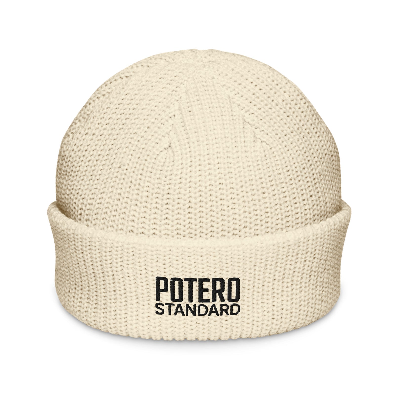 Potero Standard Kalastajan pipo, valkoinen edestä
