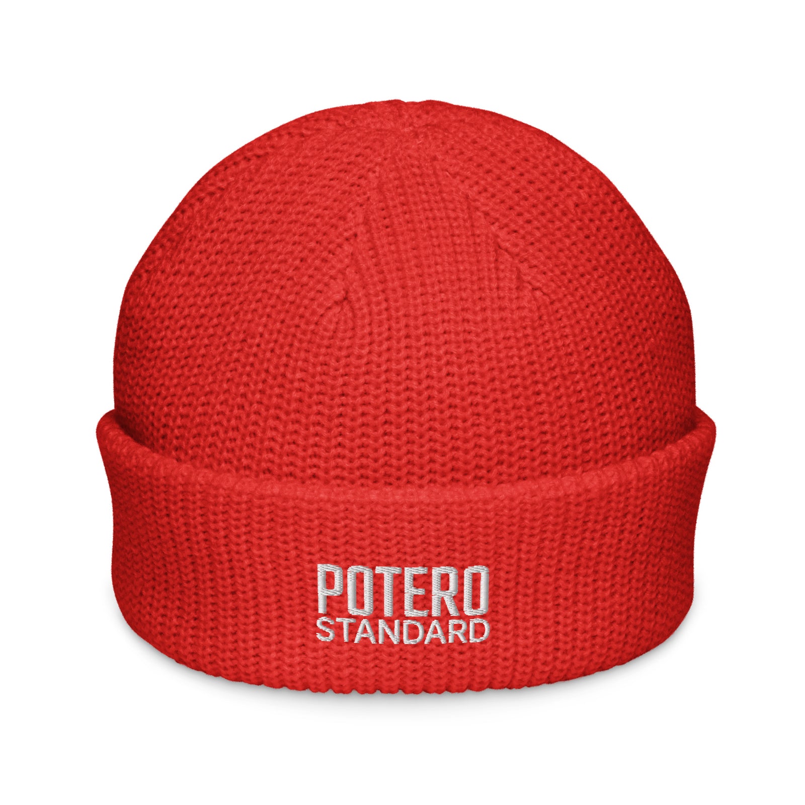 Potero Standard Kalastajan pipo, punainen edestä