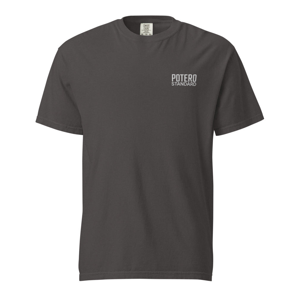Potero Standard Tukijoukot T-paita, graphite edestä