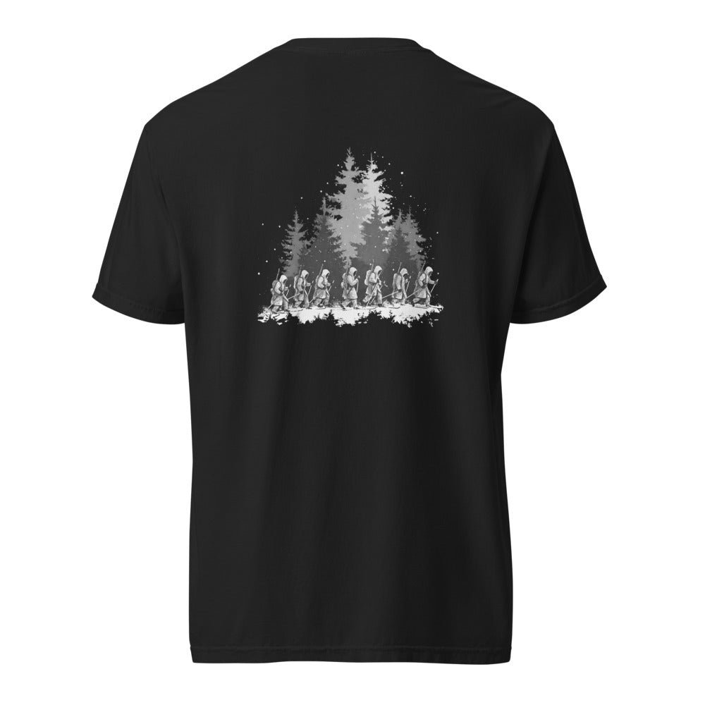Kaukopartio T-paita – takaprintti (Black)