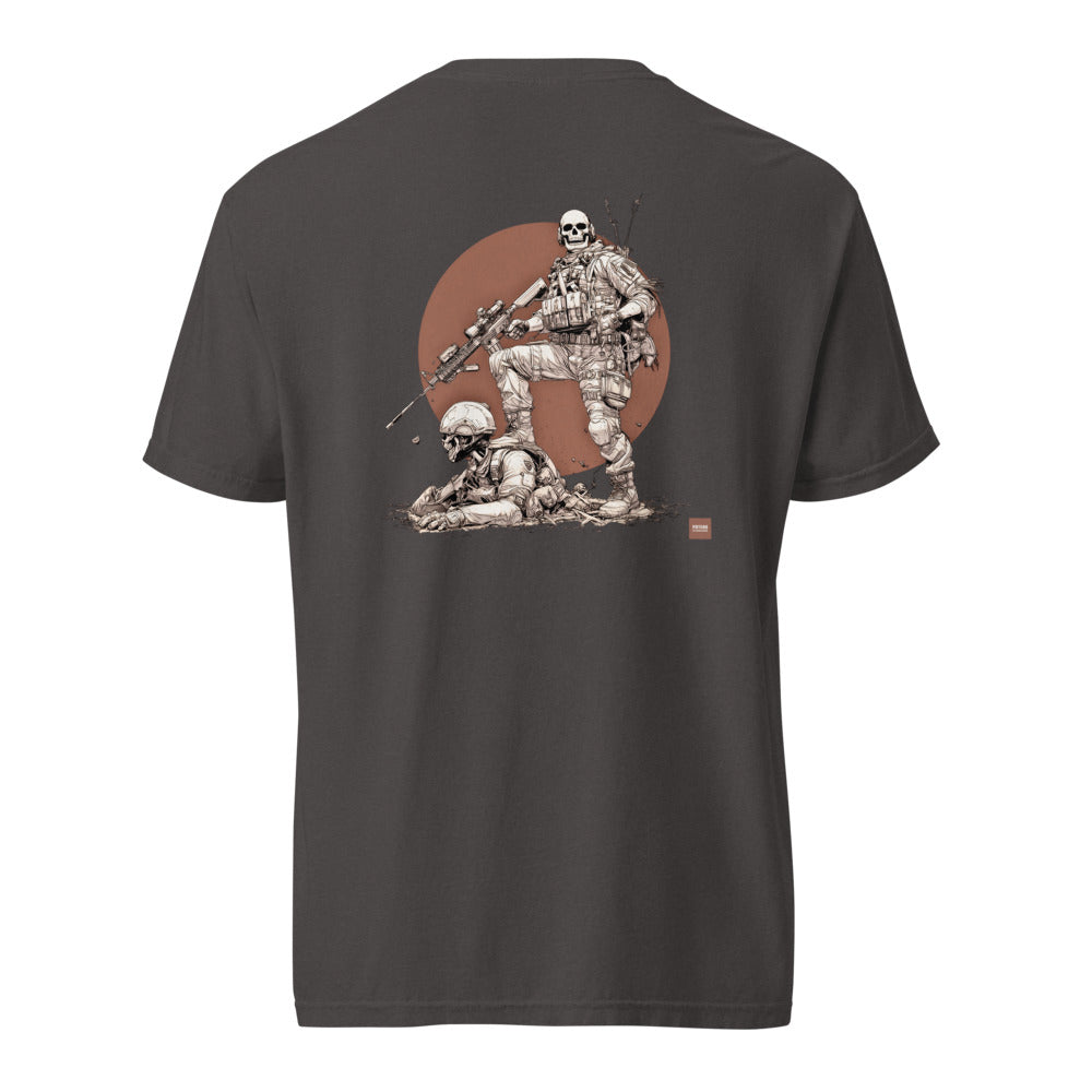 Happy Hunting T-paita – takaprintti (Graphite)